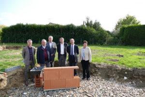 Image de l'article Pose de 1ère pierre à Chanteloup-les-Bois