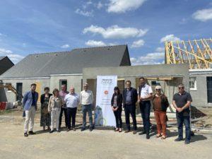 Image de l'article Visite de chantier : 4 logements hors-site en construction à Allonnes