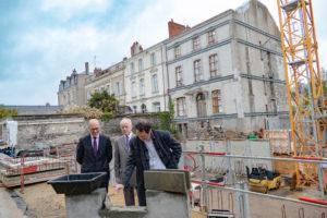 Image de l'article Pose de 1ère pierre à Angers