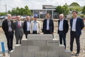 Image de l'article Pose de 1ère pierre aux Ponts-de-Cé