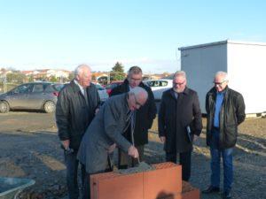 Image de l'article Pose de 1ère pierre au May-sur-Èvre