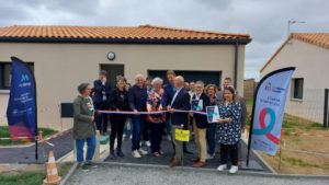 Image de l'article Remise de clés pour 10 maisons individuelles à Melay, commune déléguée de Chemillé-en-Anjou