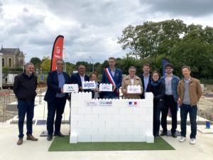 Image de l'article Pose de la 1re pierre du projet de développement urbain au Lion d’Angers
