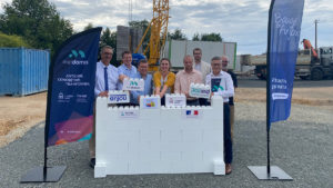Image de l'article Pose de la première pierre dans le quartier de « La Noue » à Baugé
