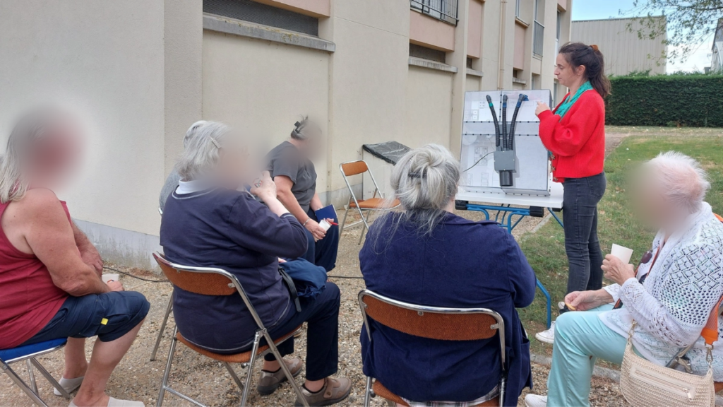 Animation "Écogestes malins" qui a eu lieu le vendredi 18 septembre à Montreuil-Juigné